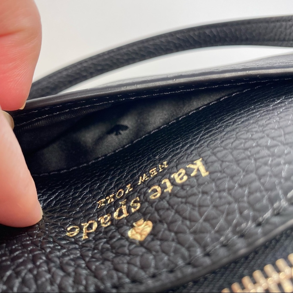 Kate Spade Monica Satchel In Black - Picture 10 of 11